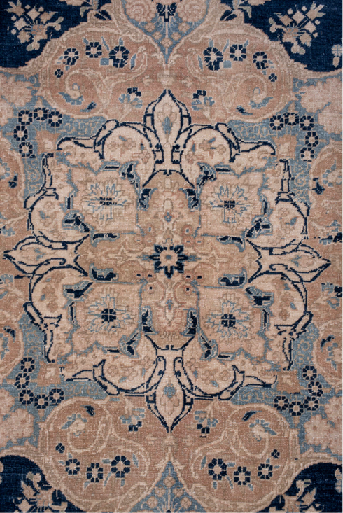 Antique Kerman Area Rug (8' x 11')